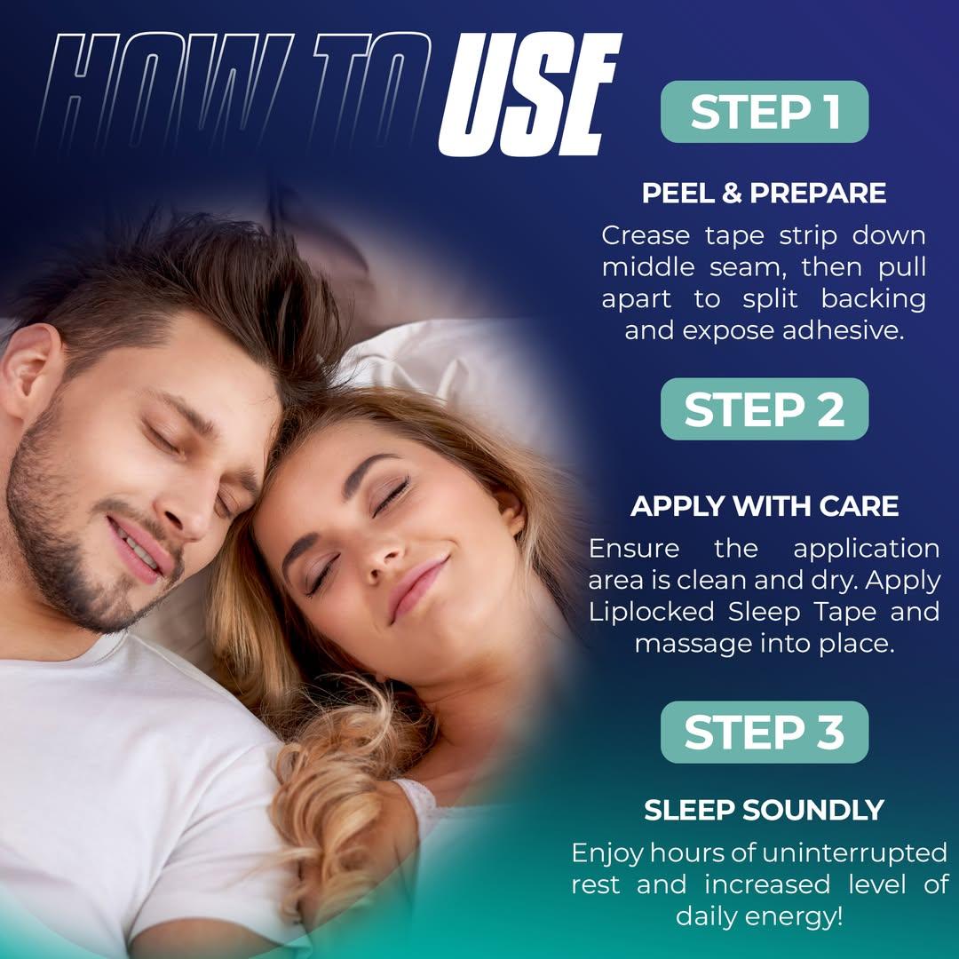 LipLocked Sleep Tape